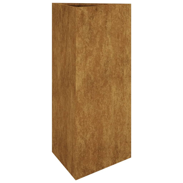 Jardinieră De Grădină, 40X34,5X75 Cm, Oțel Corten