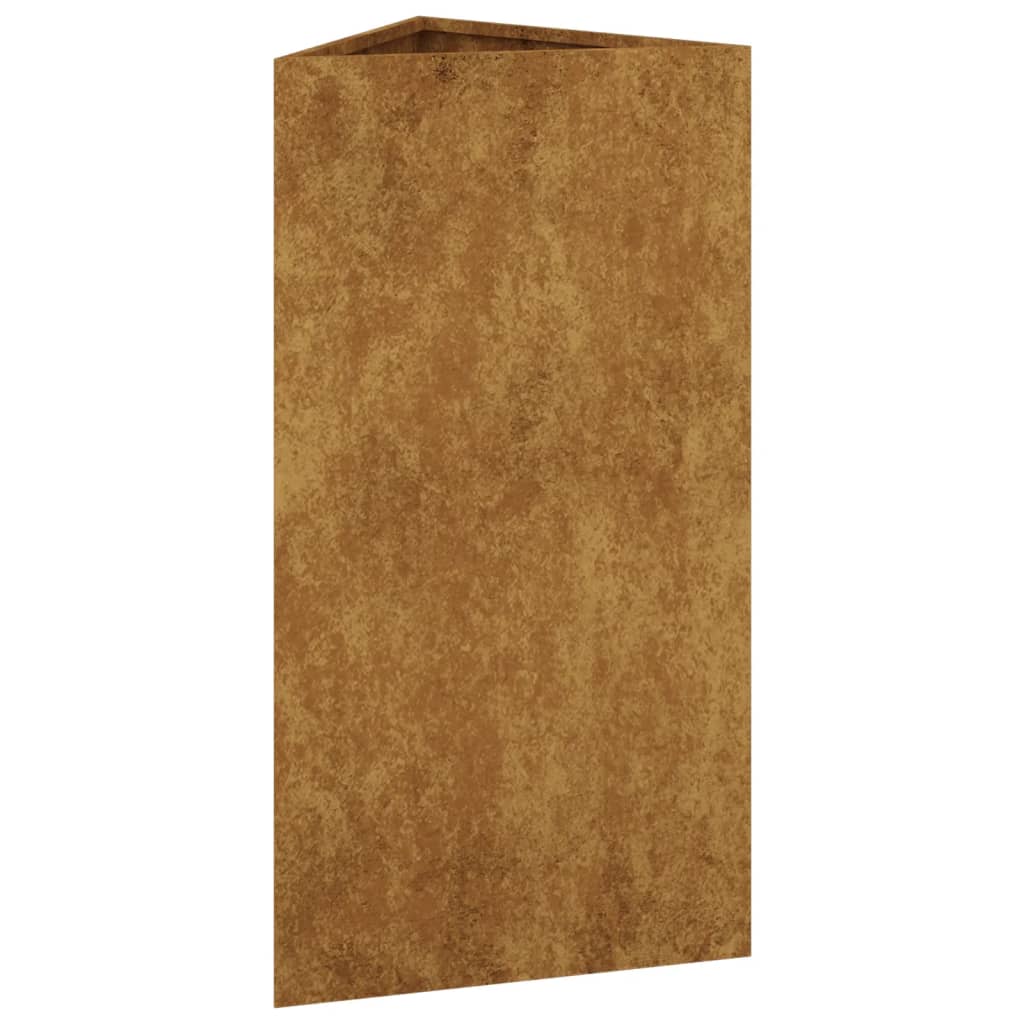 Jardinieră De Grădină, 40X34,5X75 Cm, Oțel Corten