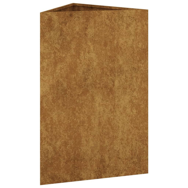 Jardinieră De Grădină, 50X43X75 Cm, Oțel Corten