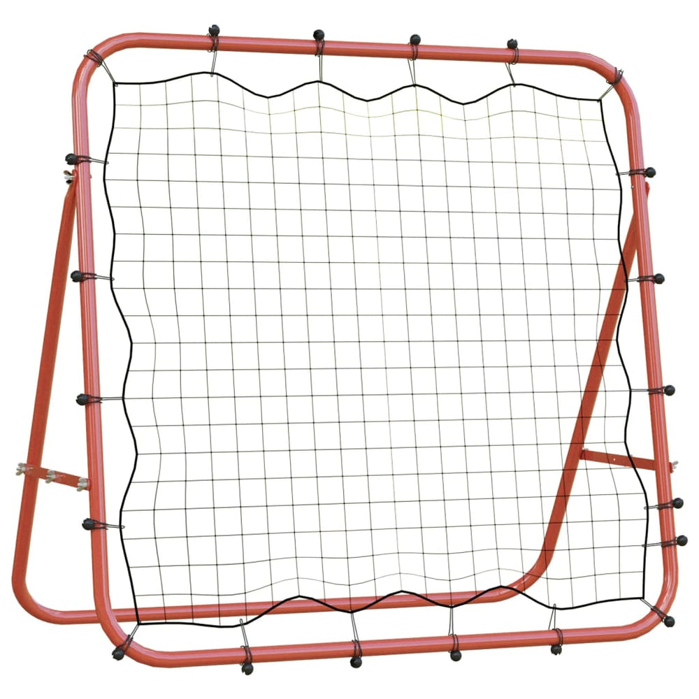 Rebounder Ajustabil De Antrenament Fotbal, 96X80X96 Cm, Oțel/Pe