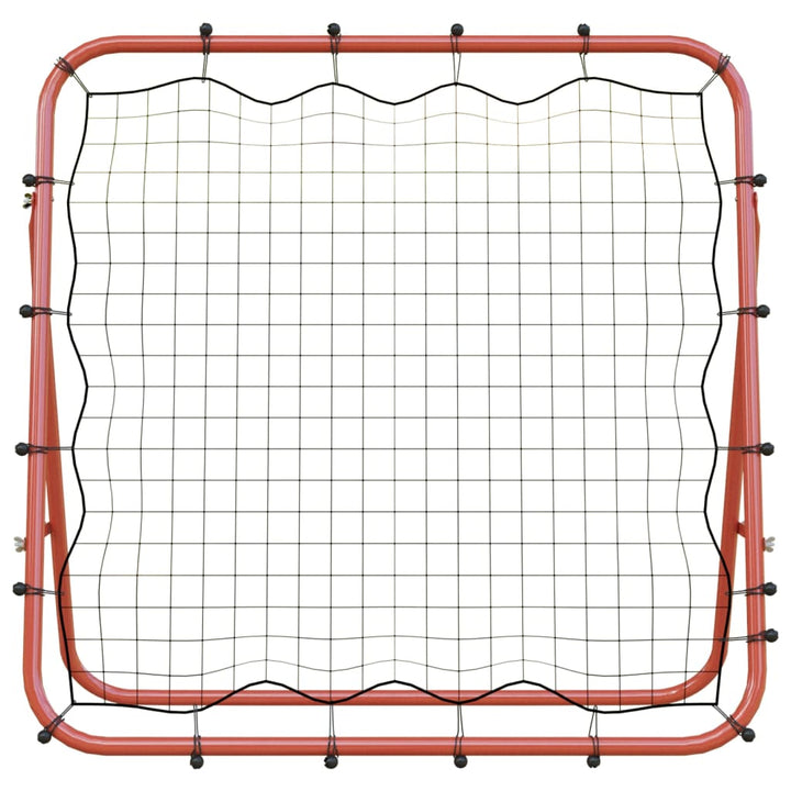 Rebounder Ajustabil De Antrenament Fotbal, 96X80X96 Cm, Oțel/Pe