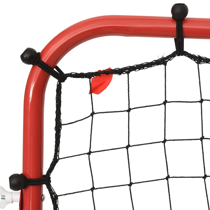 Rebounder Ajustabil De Antrenament Fotbal, 96X80X96 Cm, Oțel/Pe