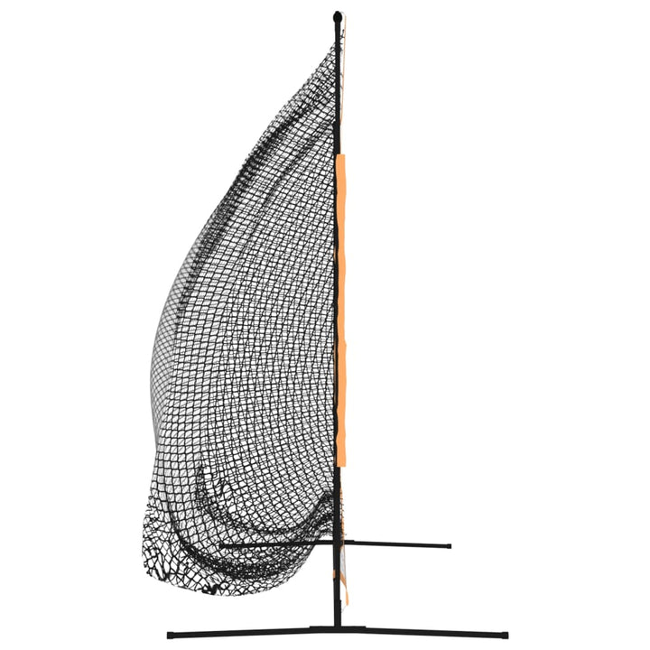 Plasă Antrenament Golf Negru/Portocaliu 215X107X216Cm Poliester