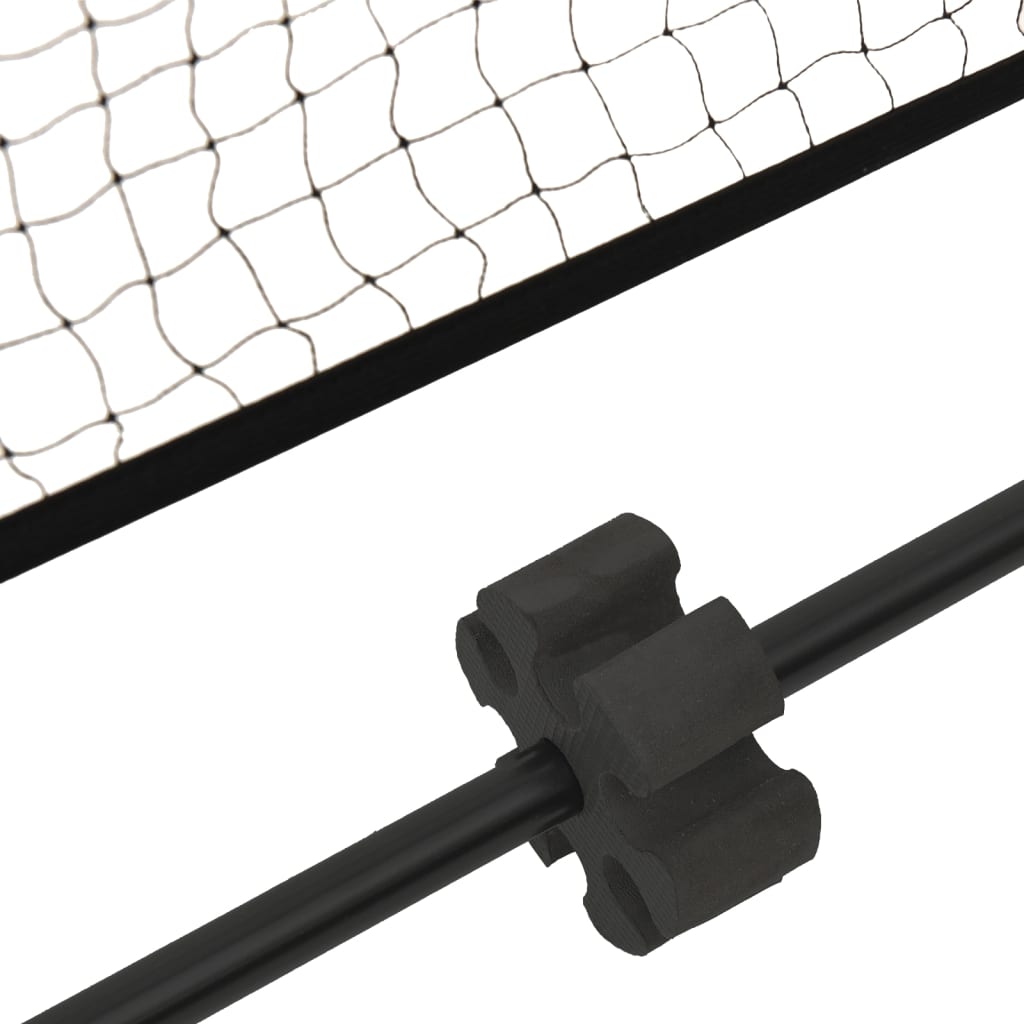 Plasă De Tenis, Negru Și Roșu, , Poliester