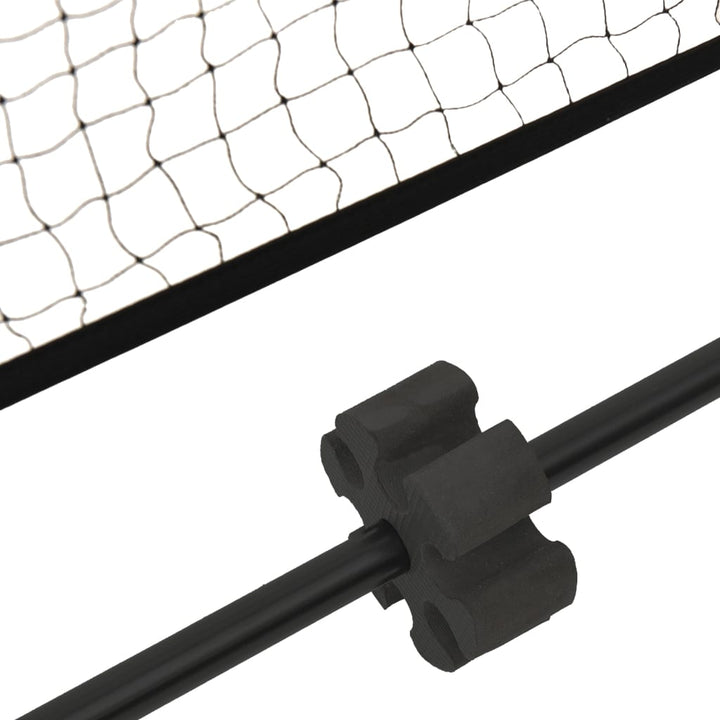Plasă De Tenis, Negru Și Roșu, , Poliester