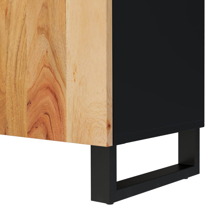 Dulap Tv, 105X33,5X46 Cm, Lemn Masiv De Acacia&Lemn Prelucrat