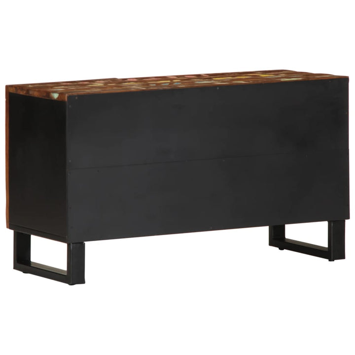 Dulap Tv, 80X33X46 Cm, Lemn Masiv Reciclat&Lemn Prelucrat