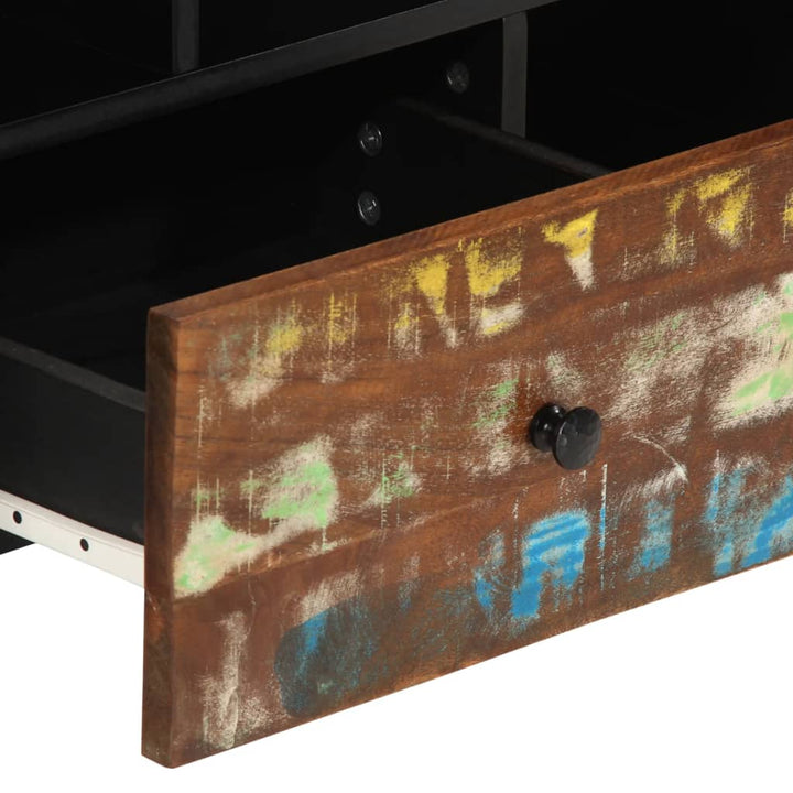 Dulap Tv, 100X33X46 Cm, Lemn Masiv Reciclat&Lemn Prelucrat