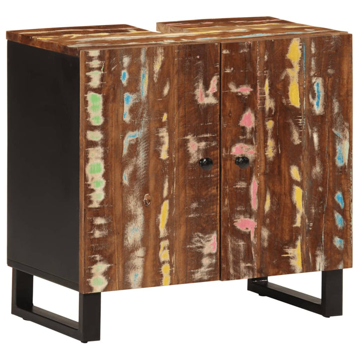 Dulap De Chiuvetă 62X33X58 Cm Lemn Masiv Mango & Lemn Compozit