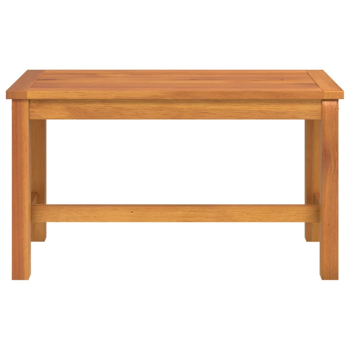 Bancă De Grădină 80X35X45 Cm, Lemn Masiv De Acacia