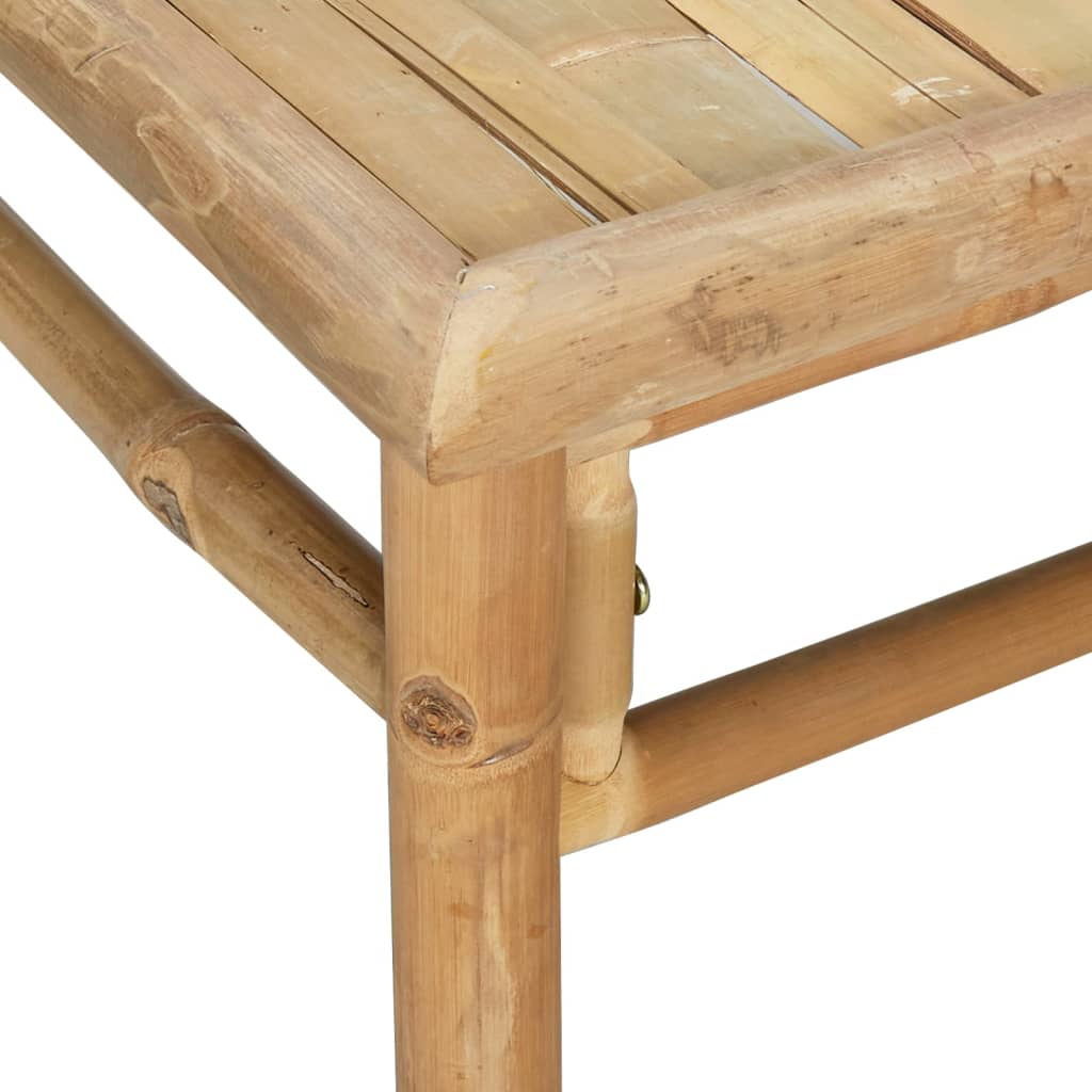 Set Mobilier De Grădină Cu Perne , 3 Piese, Bambus