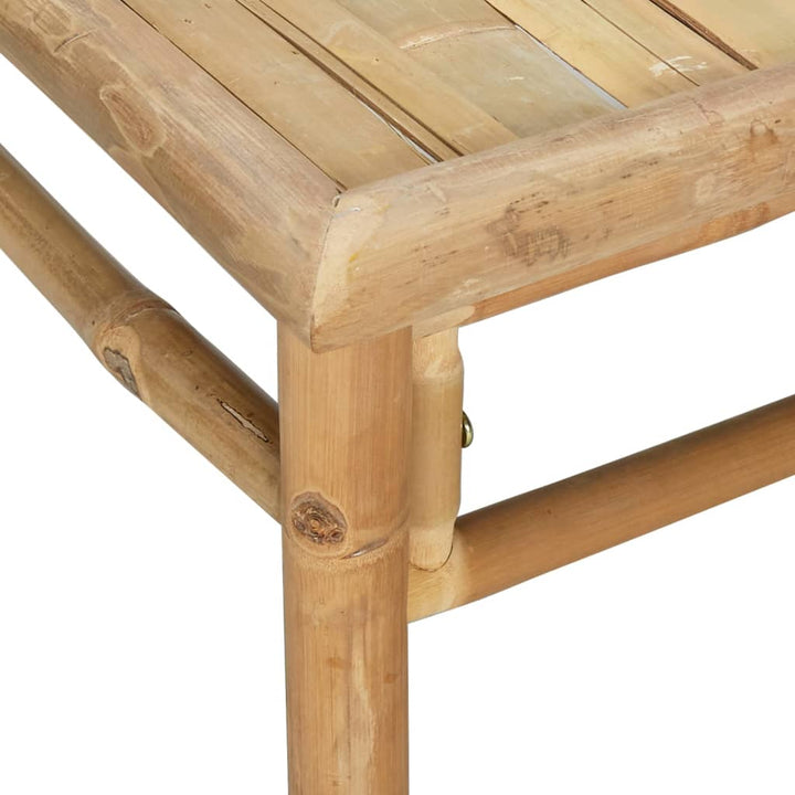 Set Mobilier De Grădină Cu Perne , 3 Piese, Bambus
