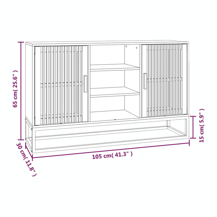 Dulap, , 105X30X65 Cm, Lemn Prelucrat