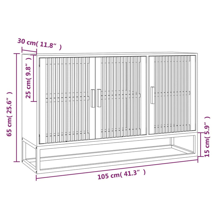 Dulap, , 105X30X65 Cm, Lemn Prelucrat