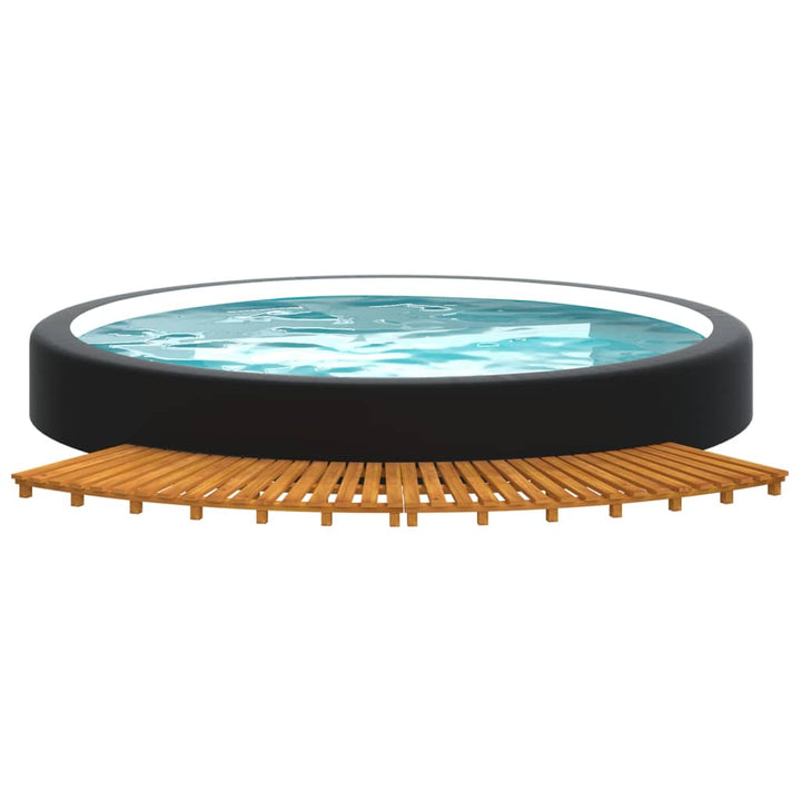 Trepte Spa, 2 Buc., Lemn Masiv De Acacia