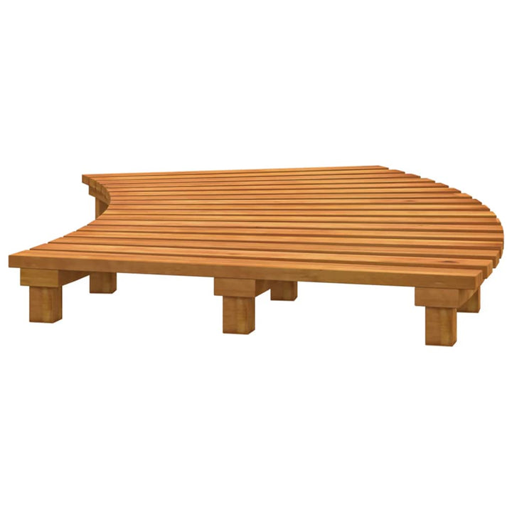 Trepte Spa, 2 Buc., Lemn Masiv De Acacia