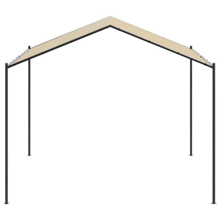 Cort Pavilion, Bej, 3X3 M, Oțel Și Material Textil