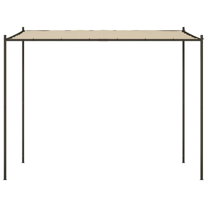 Foișor, Bej, 3X3 M, 180 G/M², Material Textil Și Oțel