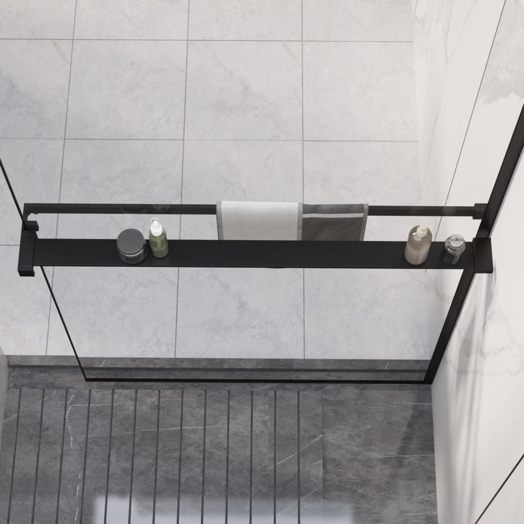 Raft De Duș Pentru Perete Cabină De Duș, Crom, , Aluminiu