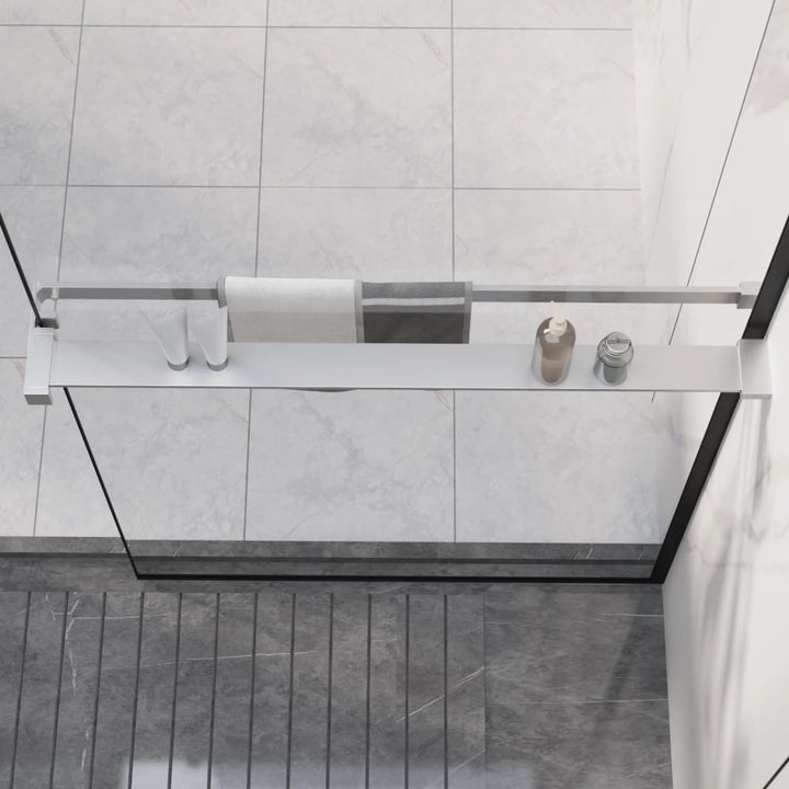 Raft De Duș Pentru Perete Cabină De Duș, Crom, , Aluminiu
