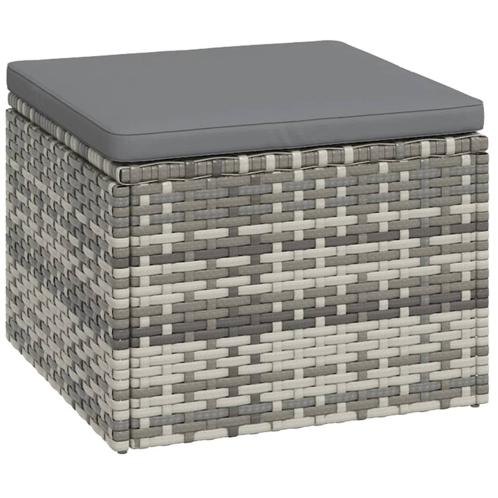 Set Mobilier De Grădină Cu Perne, 3 Piese, , Poliratan