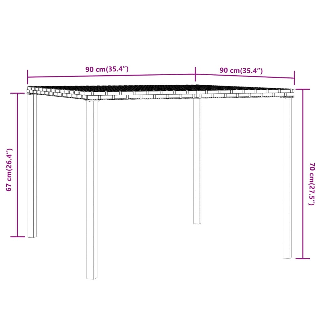 Set Mobilier De Grădină Cu Perne, 2 Piese, , Poliratan
