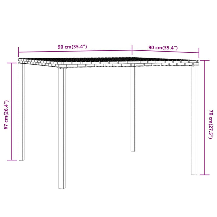 Set Mobilier De Grădină Cu Perne, 2 Piese, , Poliratan