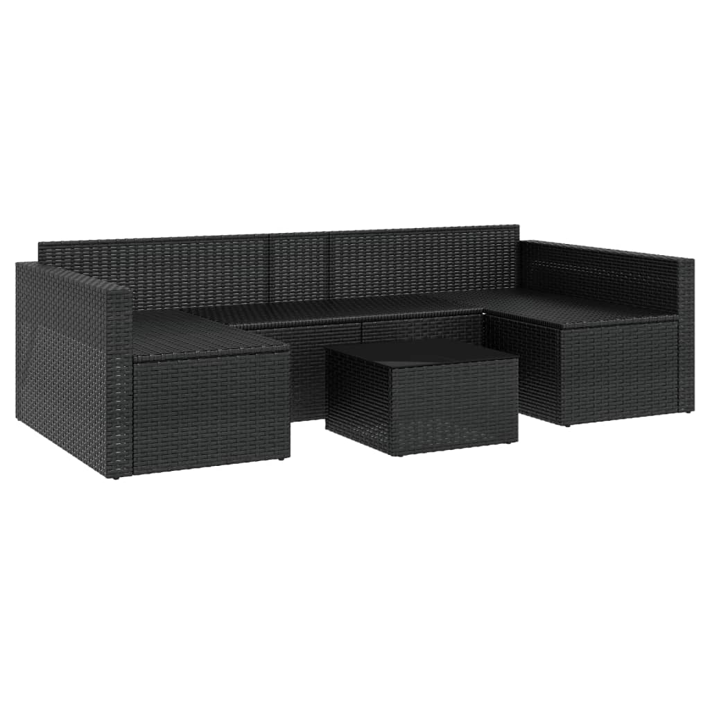 Set Șezlonguri De Grădină, 2 Piese, Cu Perne, , Poliratan