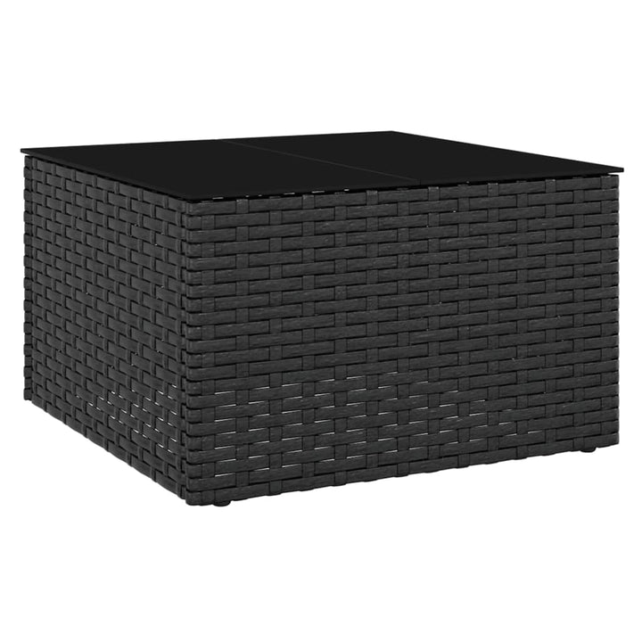 Set Șezlonguri De Grădină, 2 Piese, Cu Perne, , Poliratan
