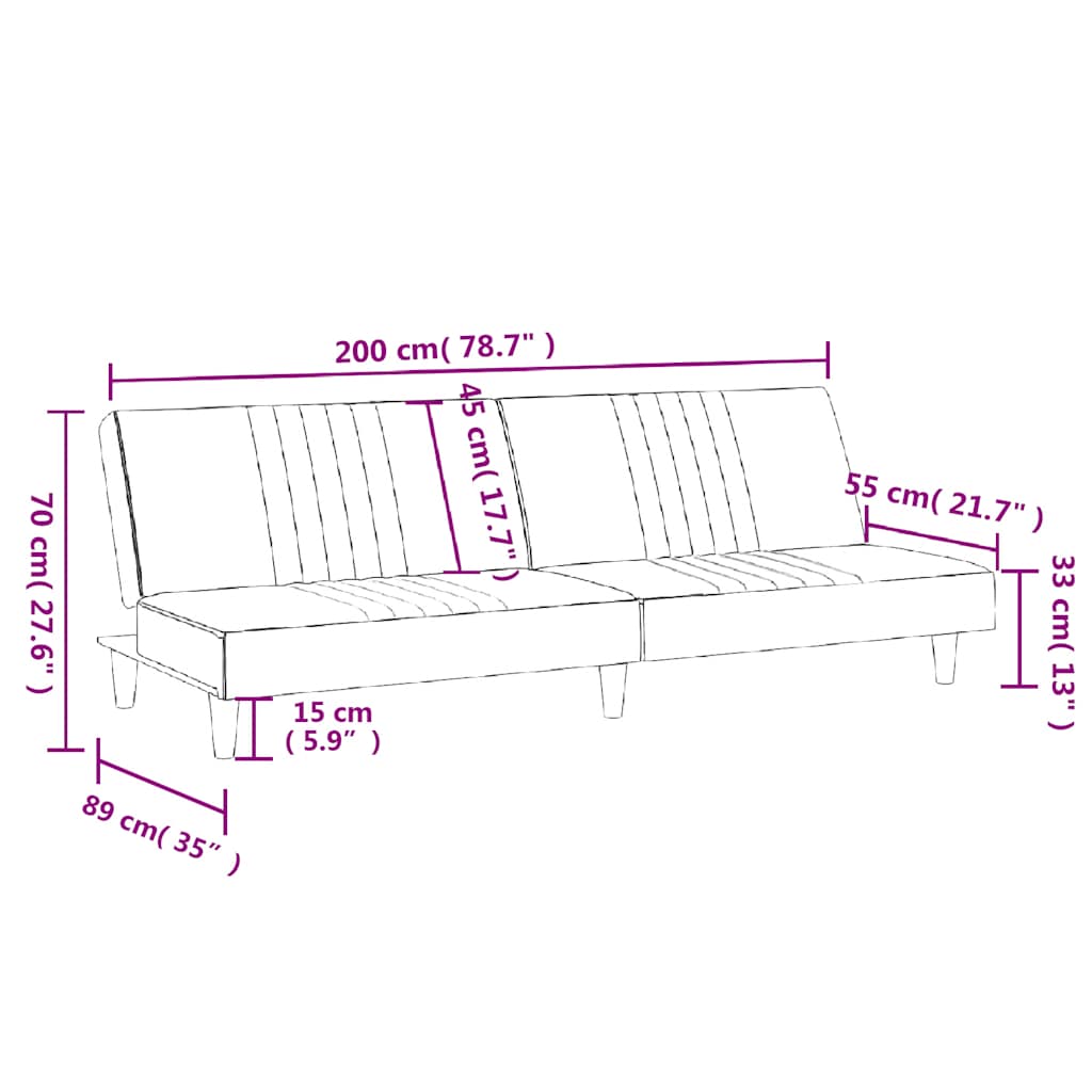 Canapea Extensibilă, , Material Textil