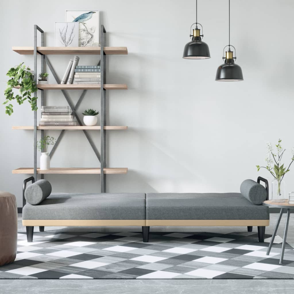 Canapea Extensibilă Cu Cotiere, , Textil