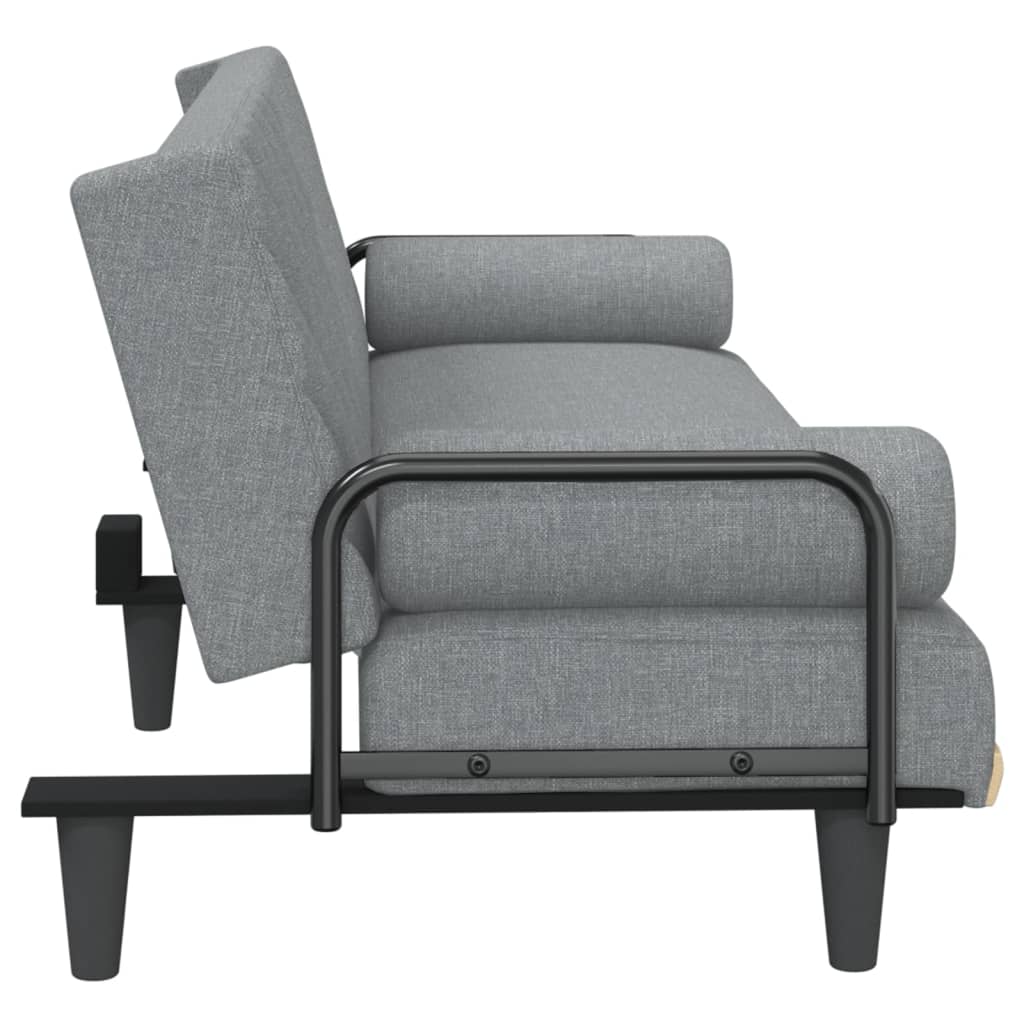 Canapea Extensibilă Cu Cotiere, , Textil