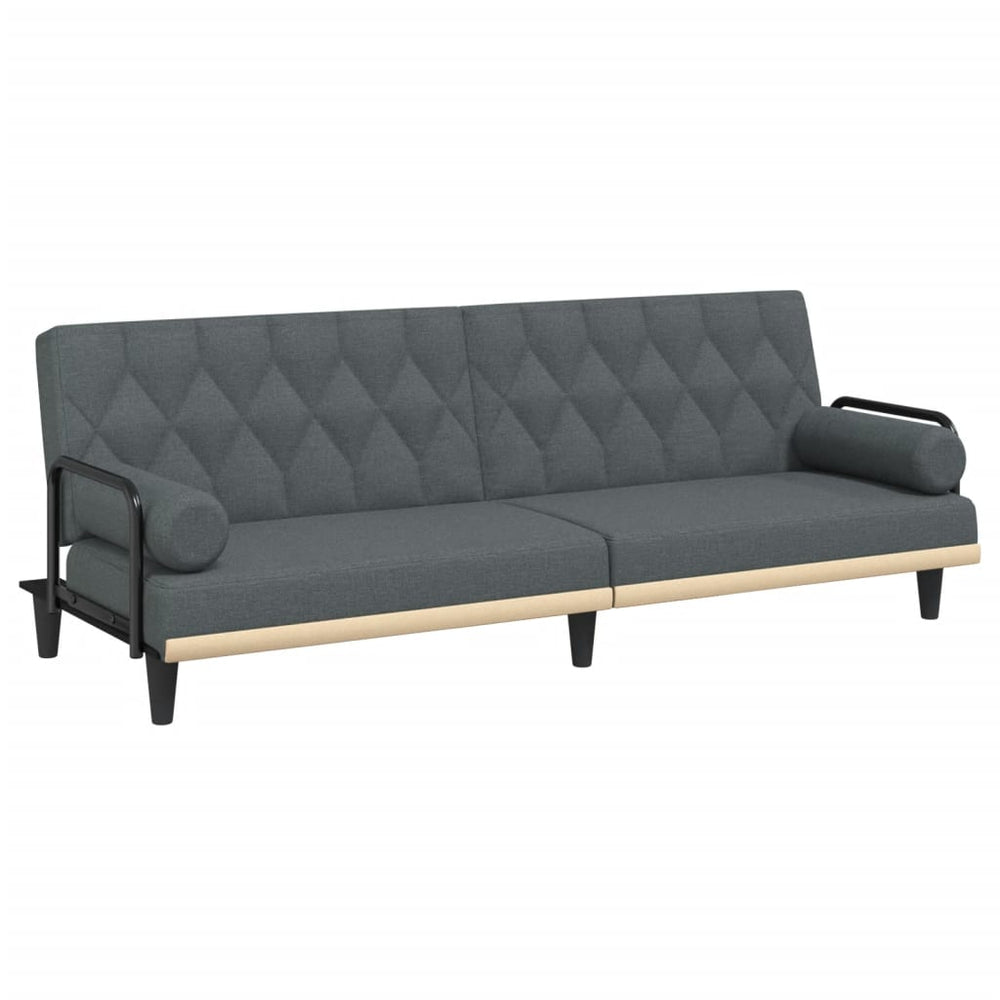 Canapea Extensibilă Cu Cotiere, , Textil