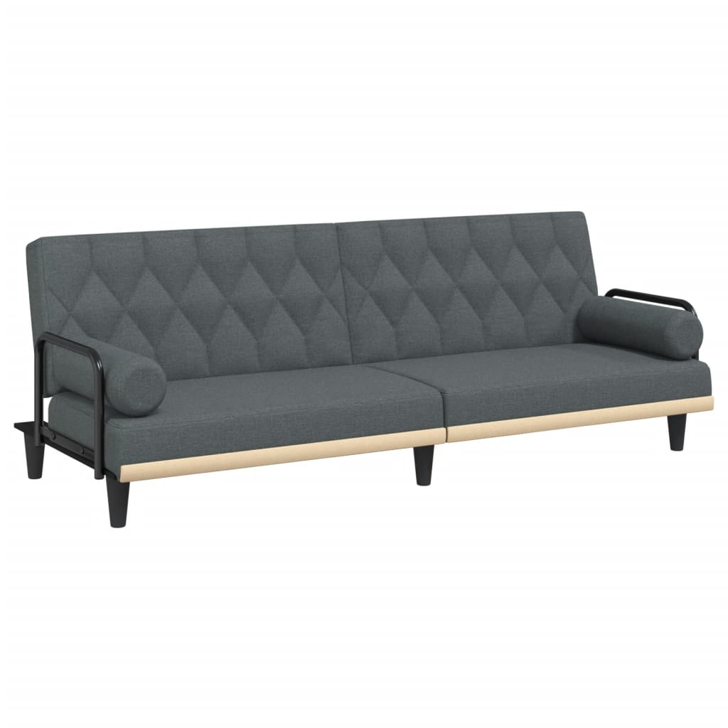 Canapea Extensibilă Cu Cotiere, , Textil