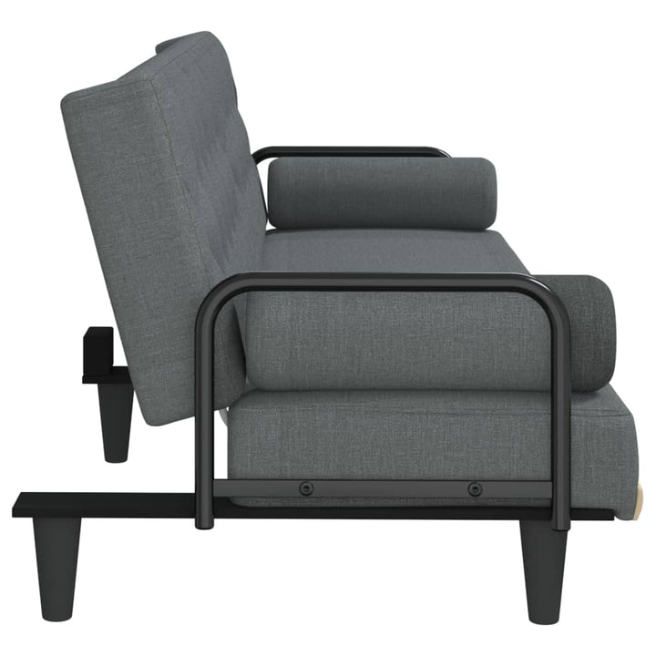 Canapea Extensibilă Cu Cotiere, , Textil