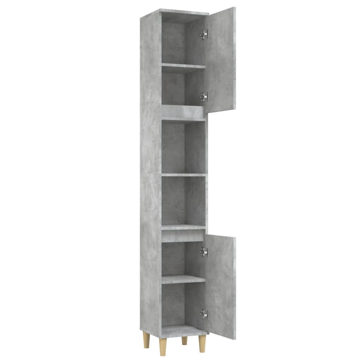 Dulap De Baie, , 30X30X190 Cm, Lemn Prelucrat