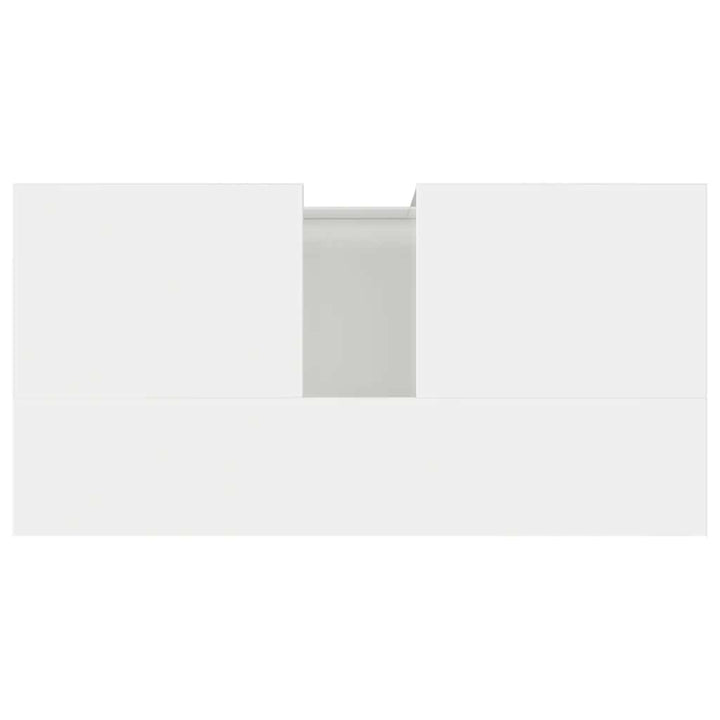 Dulap De Baie, Alb Extralucios, 65X33X60 Cm, Lemn Prelucrat