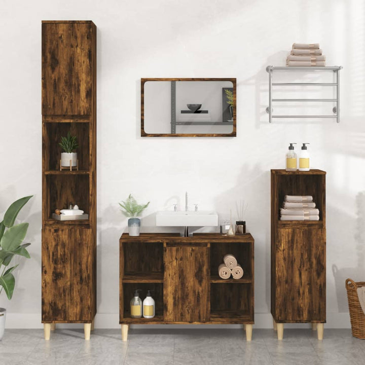 Dulap De Chiuvetă, , 80X33X60 Cm, Lemn Prelucrat