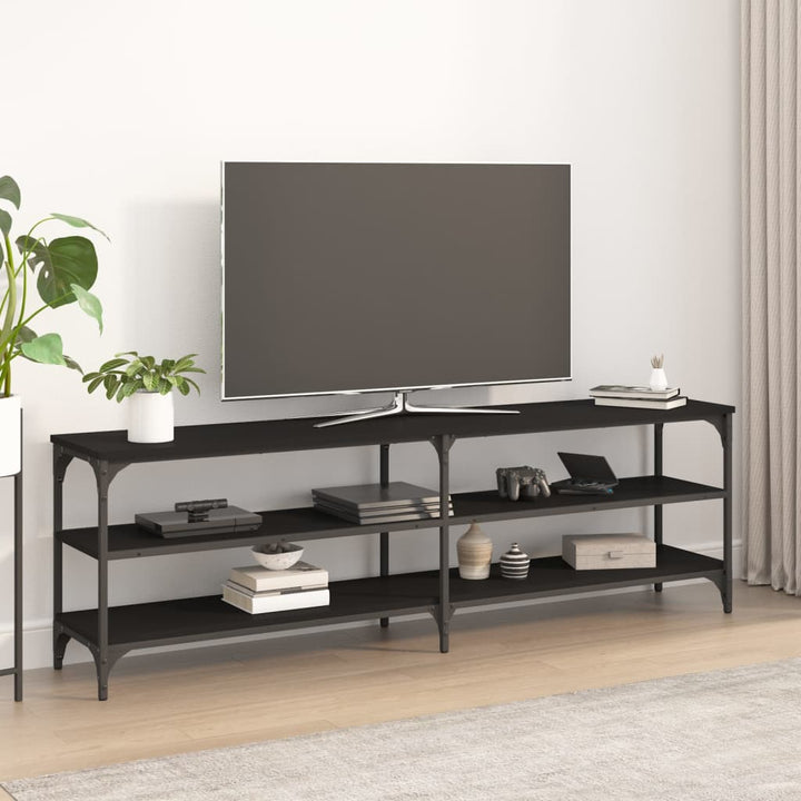 Comodă Tv, Stejar Fumuriu, 160X30X50 Cm, Lemn Prelucrat