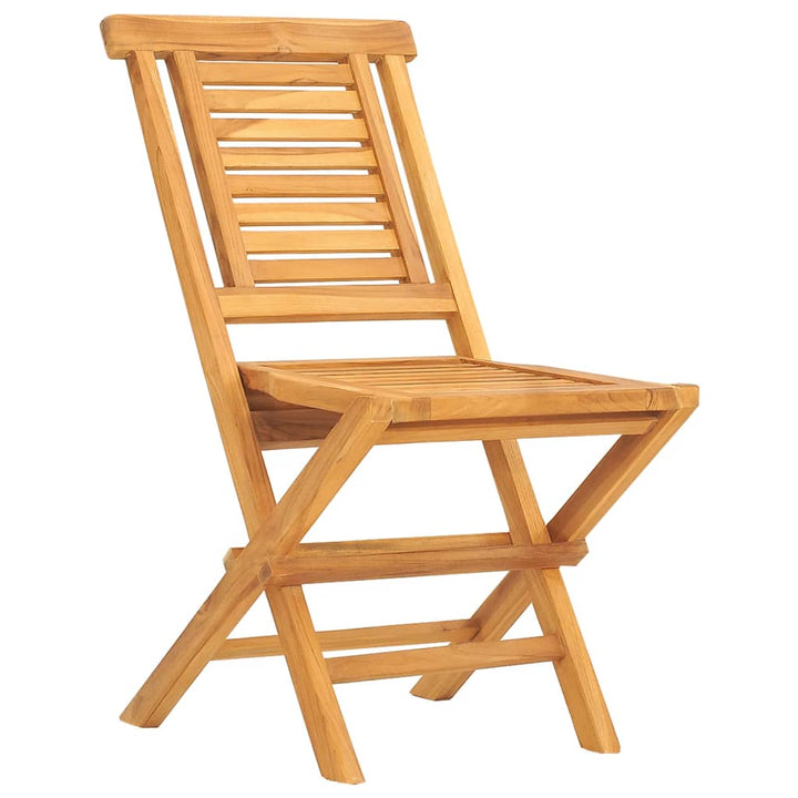 Set Mobilier De Grădină, 7 Piese, Lemn Masiv De Tec
