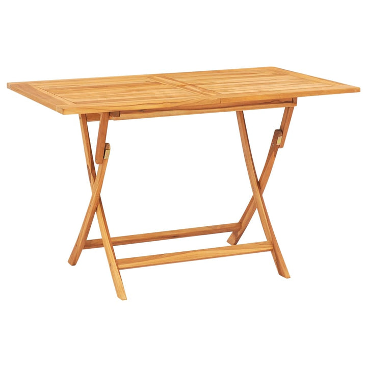 Set Mobilier De Grădină, 7 Piese, Lemn Masiv De Tec