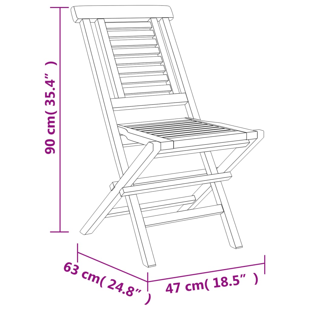 Set Mobilier De Grădină, 7 Piese, Lemn Masiv De Tec