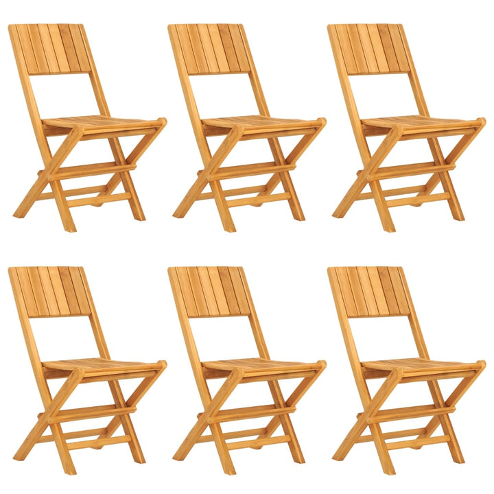 Set Mobilier De Grădină, 7 Piese, Lemn Masiv De Tec