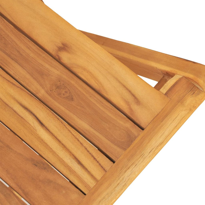 Set Mobilier De Grădină, 7 Piese, Lemn Masiv De Tec