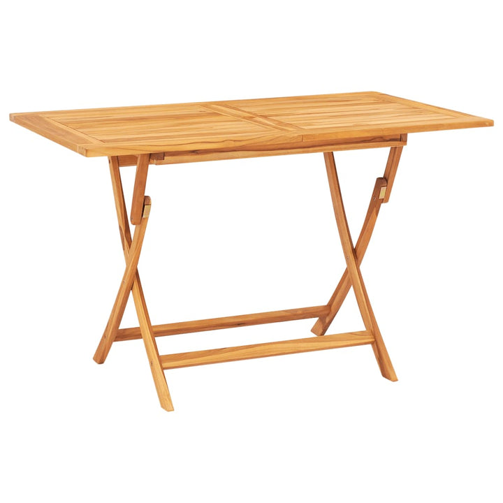 Set Mobilier De Grădină, 7 Piese, Lemn Masiv De Tec