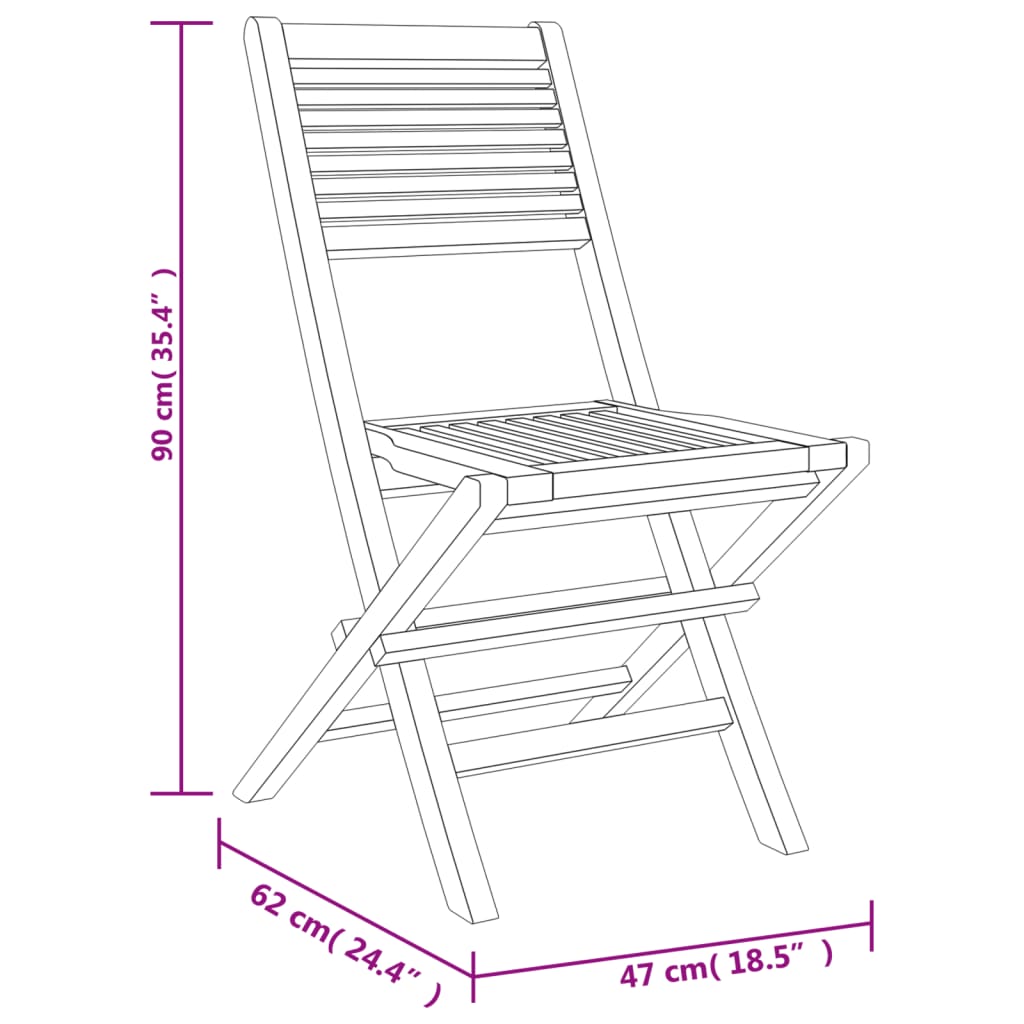 Set Mobilier De Grădină, 7 Piese, Lemn Masiv De Tec
