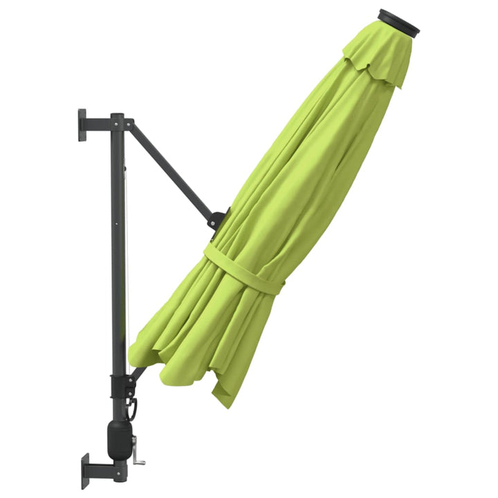 Umbrelă De Soare Montată Pe Perete, Măr, 290 Cm