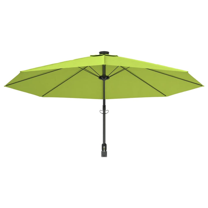 Umbrelă De Soare Montată Pe Perete, Măr, 290 Cm