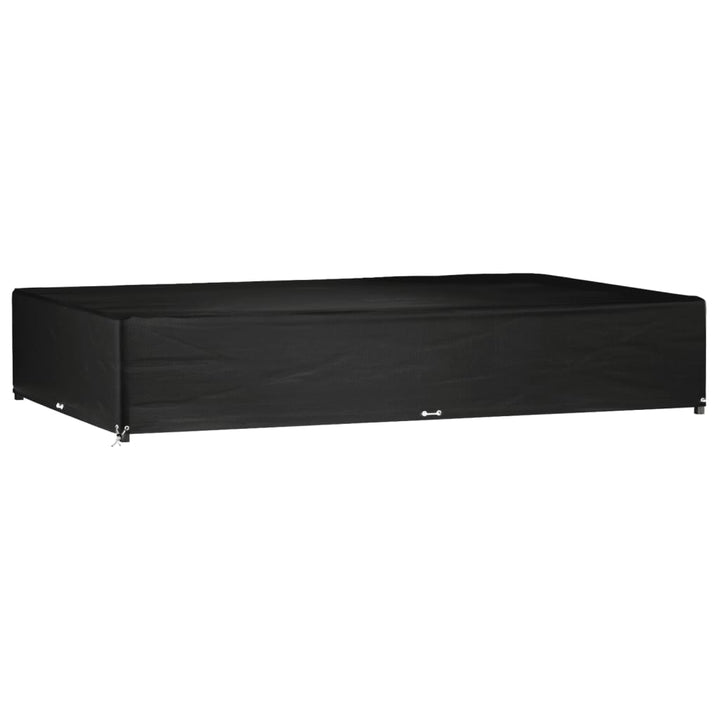 Huse Mobilier Grădină, 2 Buc, 12 Ocheți, 325X205X90 Cm