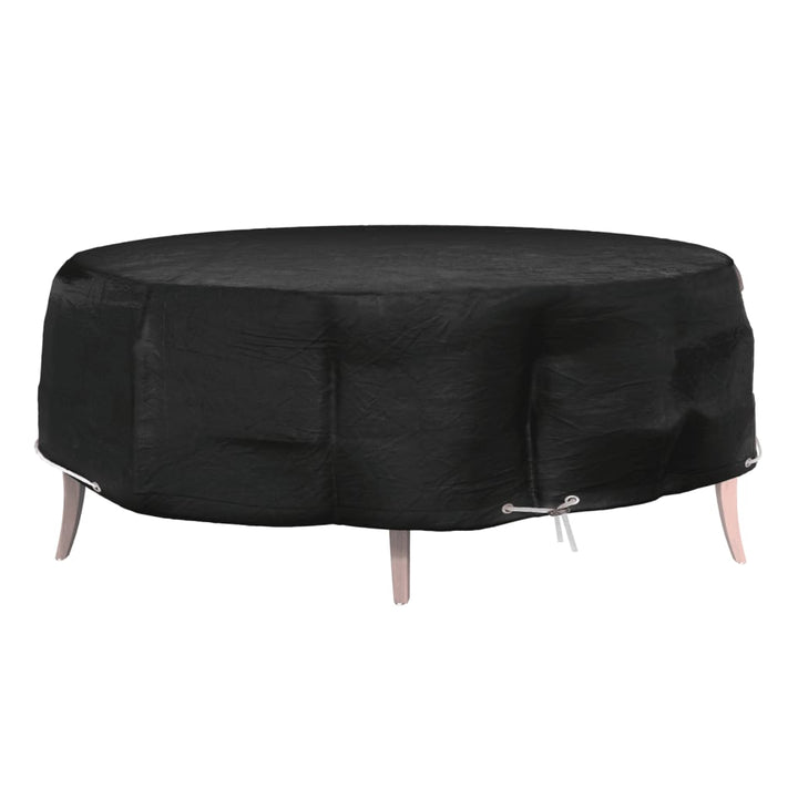 Huse Mobilier Tip Insulă, 2 Buc., 10 Ocheți, Rotund, Ø236X67 Cm
